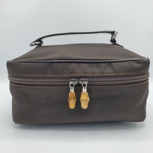 black gucci makeup bolsa